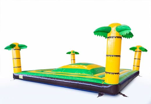Play mountain open bouncer in jungle theme for children. Buy bouncers online at JB Inflatables America