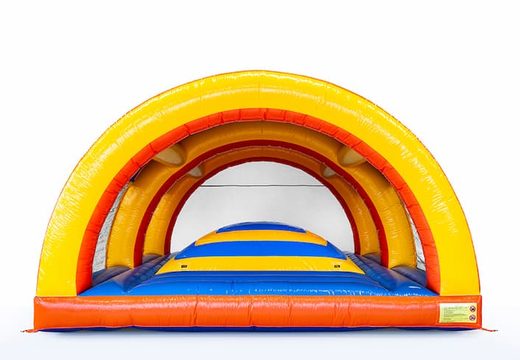 Order covered standard play mountain bounce house for kids. Buy bounce houses online at JB Inflatables America