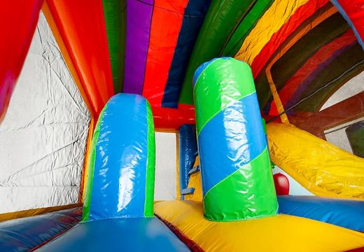 Buy Multiplay XXL Party bouncer in a unique design for kids. Order bouncers online at JB Inflatables America 