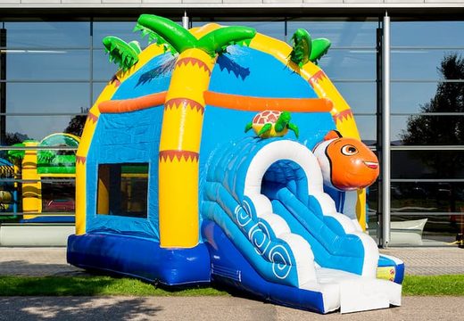 Order an inflatable maxifun bounce house with a seaworld theme for children at JB Inflatables America. Buy bounce houses online at JB Inflatables America