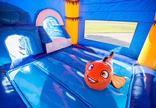 Order inflatable indoor maxifun bouncer in theme super nemo for children. Buy inflatable bouncers now online at JB Inflatables America