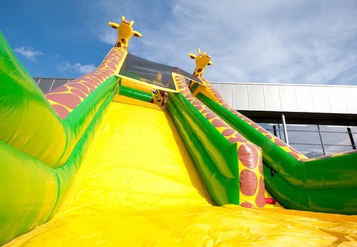 Glijmat klimmat glijden klimmen Slide super giraffe voor opblaasbaar inflatable springkussen te koop voor kinderen
