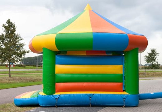 Buy a carousel bounce house in a standard theme for children. Buy inflatables bounce houses online at JB Inflatables America