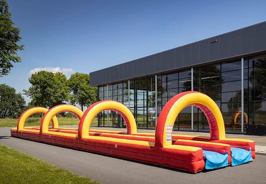 Get your inflatable double tubular slide 20m for kids. Order inflatable belly slides now online at JB Inflatables America
