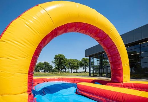 Order inflatable double slide slide 20m online for your kids. Buy inflatable belly slides now online at JB Inflatables America
