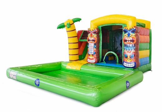 Buy Multifunctional mini splash bounce Hawaii bouncy castle at JB Inflatables America. Order inflatable bouncy castles online at JB Inflatables America