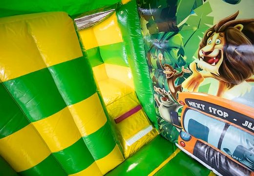 Order multifunctional mini splash jungle bouncer at JB Inflatables America. Buy inflatable bouncers online at JB Inflatables America