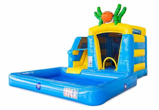Buy multifunctional Seaworld bounce house with connectable baths at JB Inflatables America. Order inflatable bounce houses online at JB Inflatables America