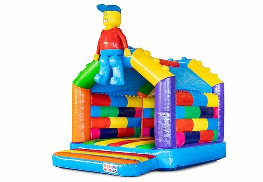 Buy standard superblocks bounce houses in a striking design and a funny animation in the form of a doll for children. Bounce houses for sale online at JB Inflatables America