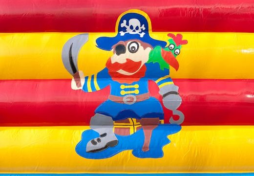 Buy standard pirate bouncers with a 3D object on top for kids. Order bouncers online at JB Inflatables America