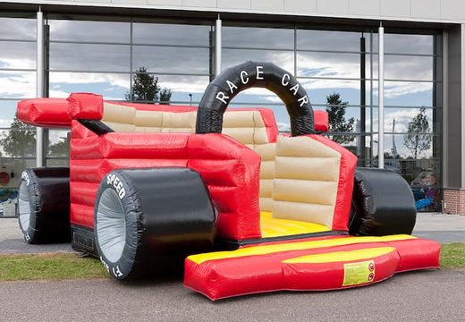 Formula 1 racing car super bouncer for sale for kids. Buy bouncers online at JB Inflatables America 
