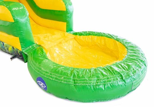 Order an inflatable multiplay bouncers in the jungle theme including a 3D object of a gorilla with or without a bath for children at JB Inflatables America. Buy bouncers online at JB Inflatables America