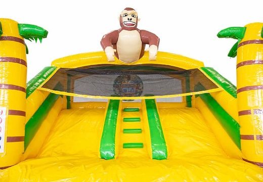 Buy covered inflatable multiplay bounce house in jungle theme for kids at JB Inflatables America. Order bounce houses online at JB Inflatables America
