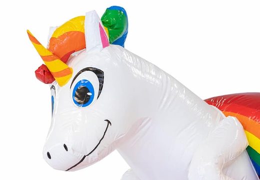 Buy multifunctional unicorn water slide bounce house at JB Inflatables America. Order bounce houses online at JB Inflatables America