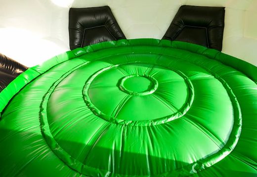 Big inflatable bouncer with roof in soccer theme to buy for kids. Order bouncers online at JB Inflatables America 