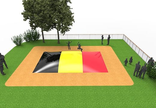Order inflatable airmountain in Belgian flag theme for kids. Buy inflatable airmountains now online at JB Inflatables America