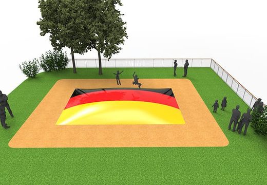 Buy German flag themed inflatable airmountain for kids. Order inflatable airmountains now online at JB Inflatables America