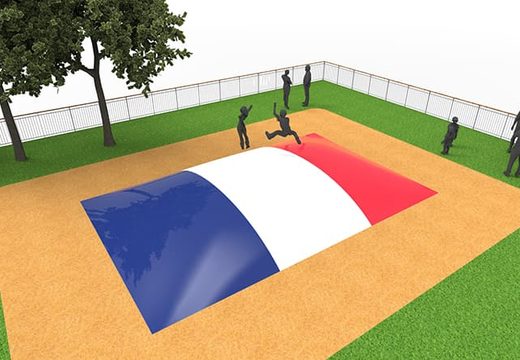 Buy inflatable airmountain in French flag theme for children. Order inflatable airmountains now online at JB Inflatables America