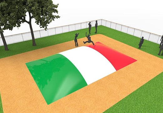 Buy an inflatable airmountain in the Italian flag theme for children. Order inflatable airmountains now online at JB Inflatables America