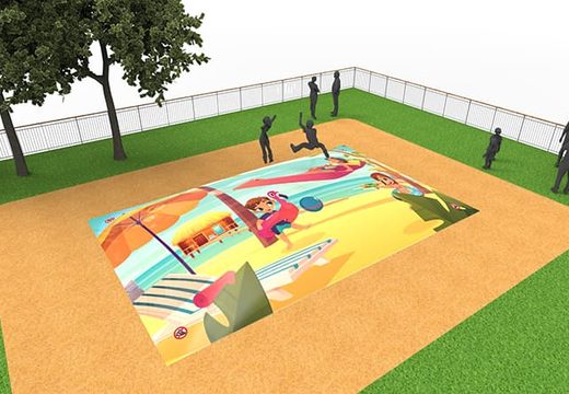 Buy inflatable airmountain in a sandbox theme for children. Order inflatable airmountains now online at JB Inflatables America