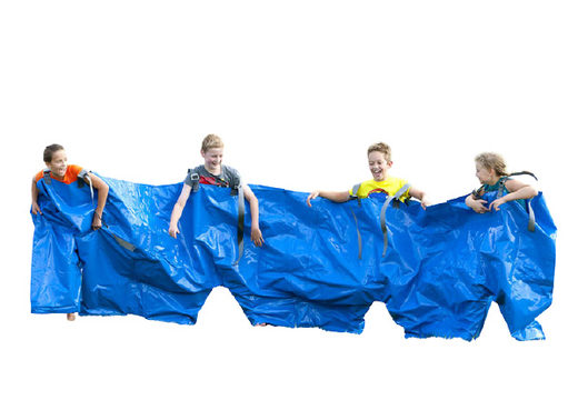Buy blue party trousers that can seat 4 people for both old and young. Order inflatable items online at JB Inflatables America
