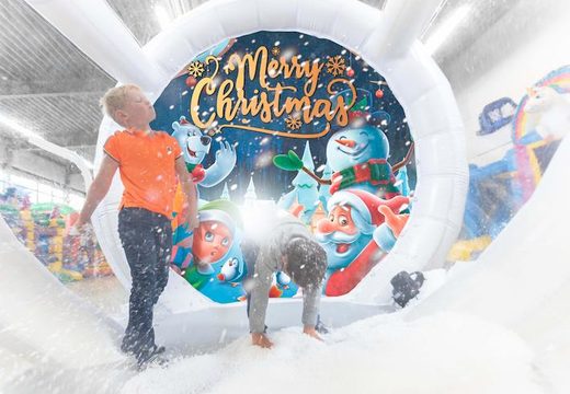 Buy Snowglobe airtight XL inflatable in a Christmas theme for both young and old. Order inflatable winter attractions now online at JB Inflatables America