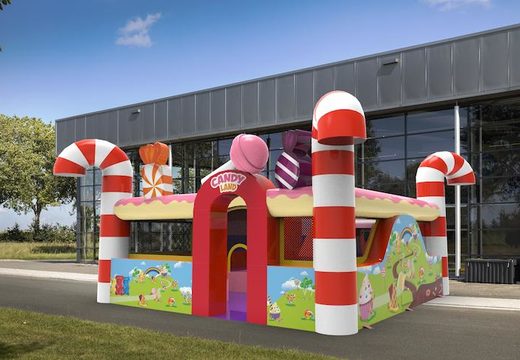 springkussen playpark candy thema voor kinderen kopen