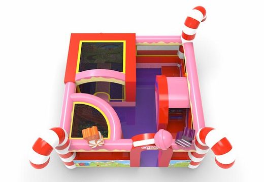 springkussen playpark candy thema voor kinderen te koop