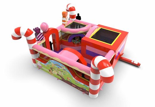 luchtkussen playpark candy thema voor kinderen te koop