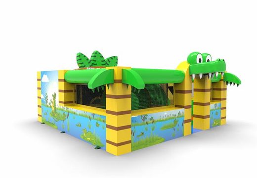 springkasteel playpark krokodillen thema voor kinderen te koop 