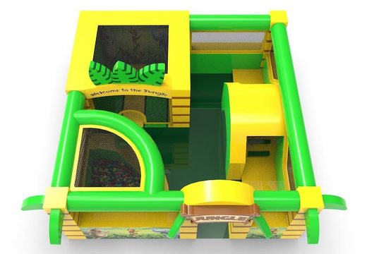 springkussen playpark jungle thema voor kinderen te koop