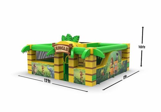 springkussen playpark jungle thema voor kinderen bestellen