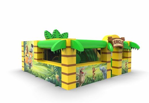 springkasteel playpark jungle thema voor kinderen bestellen