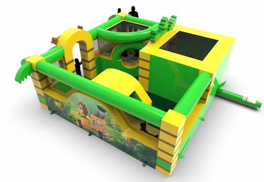 luchtkussen playpark jungle thema voor kinderen kopen