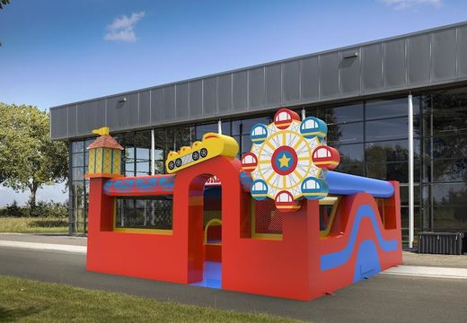 springkussen playpark rollercoaser thema voor kinderen kopen