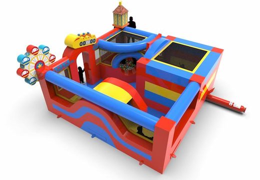 luchtkussen playpark rollercoaser thema voor kinderen kopen