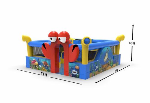 springkussen playpark voor kinderen met seaworld thema bestellen