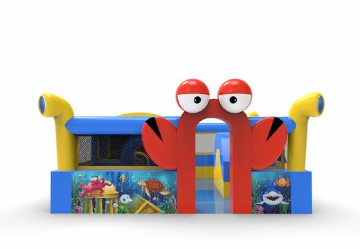 springkasteel playpark voor kinderen met seaworld thema te koop
