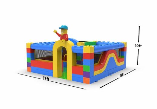 springkussen playpark met superblocks thema voor kinderen bestellen