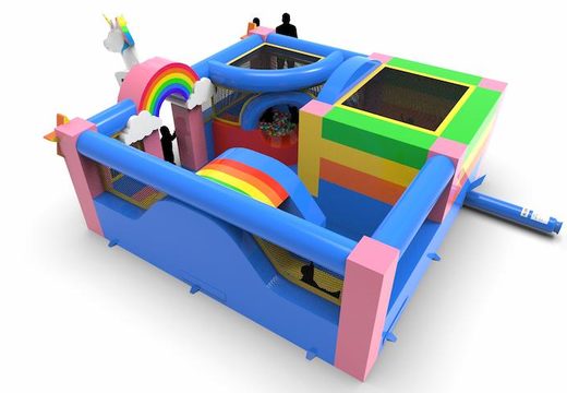 luchtkussen playpark in unicorn thema voor kinderen te koop