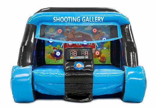 inflatable mini shooting gallery ips game for sale