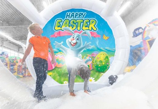 Order inflatable airtight snow globe XL in easter theme for both young and old. Buy inflatable winter attractions online now at JB Inflatables America