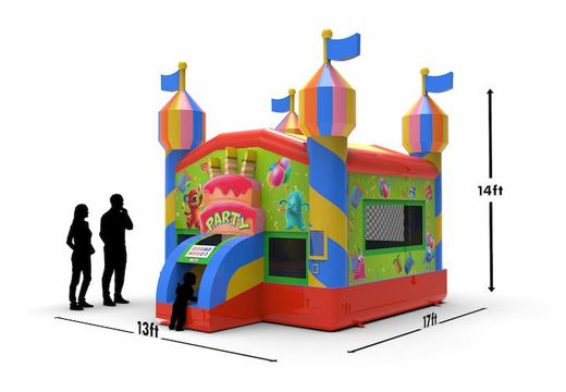 Order unique 2,5D jumper inflatable bounce house in theme party for both young and old. Buy inflatable wholesale bounce houses online at JB Inflatables America
