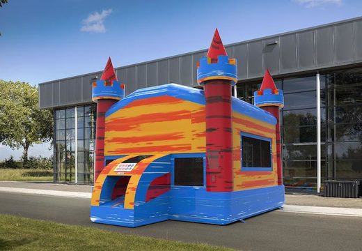Order unique manufactured inflatable 13ft jumper basic bounce house in marble colors B theme for both young and old. Buy inflatable bounce houses online at JB Inflatables America