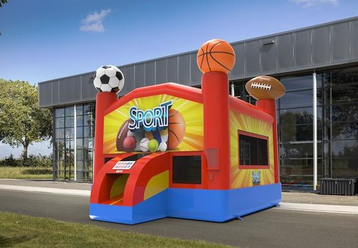 Order unique inflatable 13ft jumper basic bounce house in sports theme for both young and old. Buy inflatable bouncy castles online at JB Inflatables America
