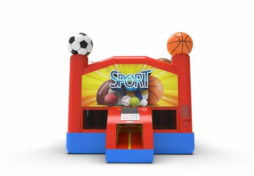 Order an inflatable 13ft jumper basic bounce house in theme sports for both young and old. Buy inflatable bounce houses online at JB Inflatables America, professional in inflatables making