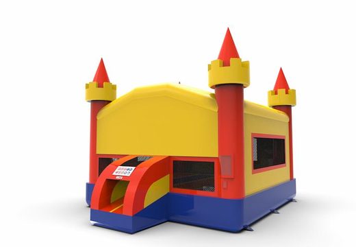 Order an 15ft jumper basic inflatable bounce house in marble in colors blue-red&yellow theme for both young and old. Buy inflatable bouncers online at JB Inflatables America, professional in inflatables making.