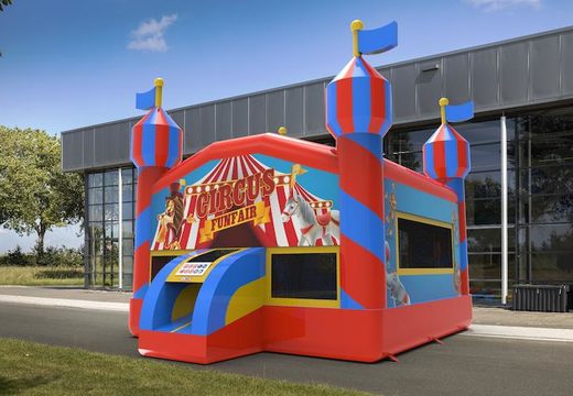 Order an inflatable 15ft jumper basic inflatable bounce house in theme carnival. Buy manufactured bouncers online at JB Inflatables America