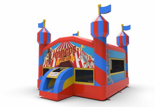 Buy an inflatable 15ft jumper basic carnival themed bounce house for both young and old. Order inflatable wholesale bounce houses online at JB Inflatables America