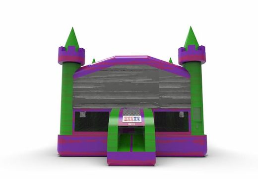 Buy 15ft jumper basic inflatable bounce house in theme marble in colors purple, gray and green for both young and old. Inflatable bounce houses online for sale at JB Inflatables America